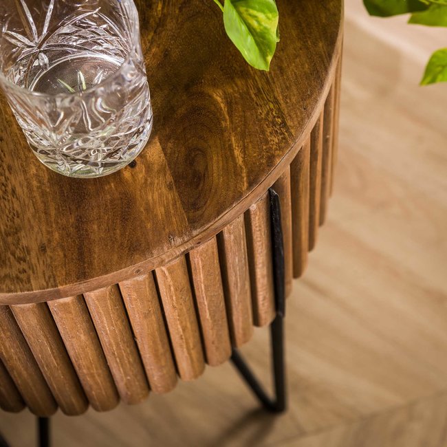 WoonStijl Nachtkastje tweak rond met 1 lade