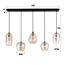 WoonStijl Hanglamp 5L diamond grain mix