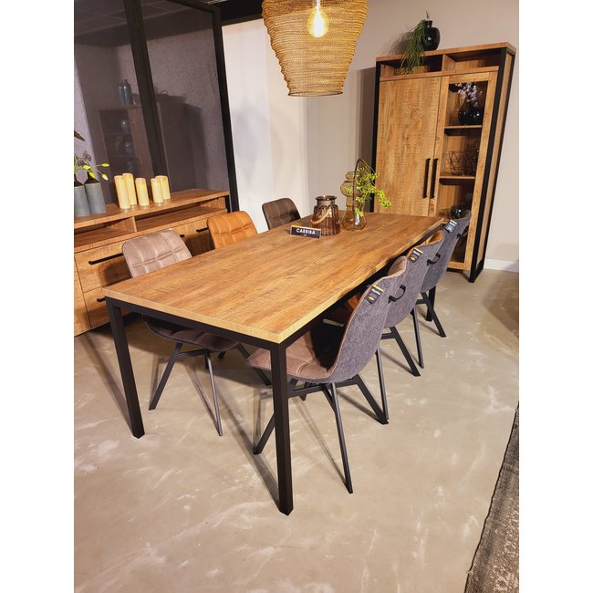 WoonMax Eettafel Carriba Mango - 160 of 200 cm