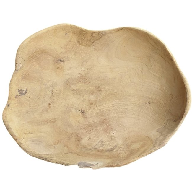 Benoa Schaal teak 40 cm