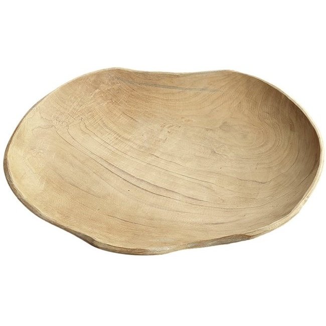 Benoa Schaal teak 40 cm