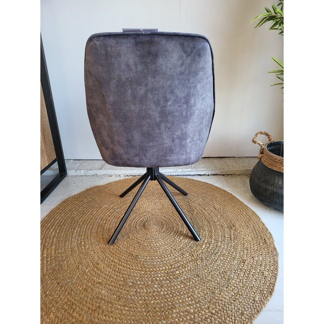 Benoa Eettafelstoel Noah Adore Antraciet draaibaar