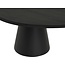 Nijwie Salontafel Geometisch zwart 120 cm