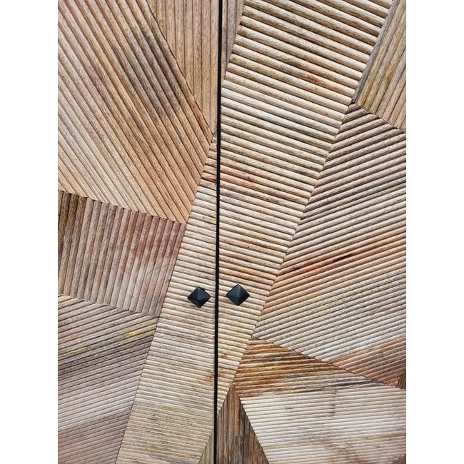 Benoa Kast Flack mango met zwart mango