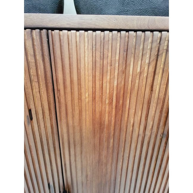 Benoa Kast Lines dark mango met 2 deuren 2 lades