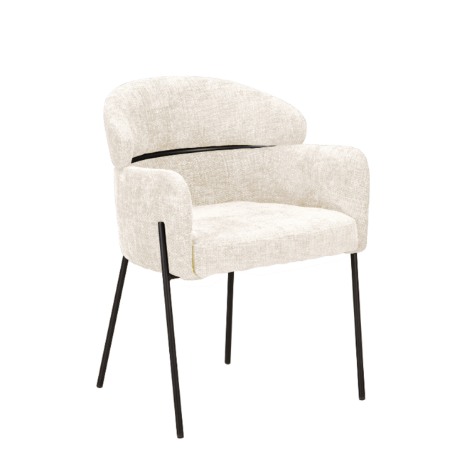 Starfurn Eettafelstoel Otis - Wit