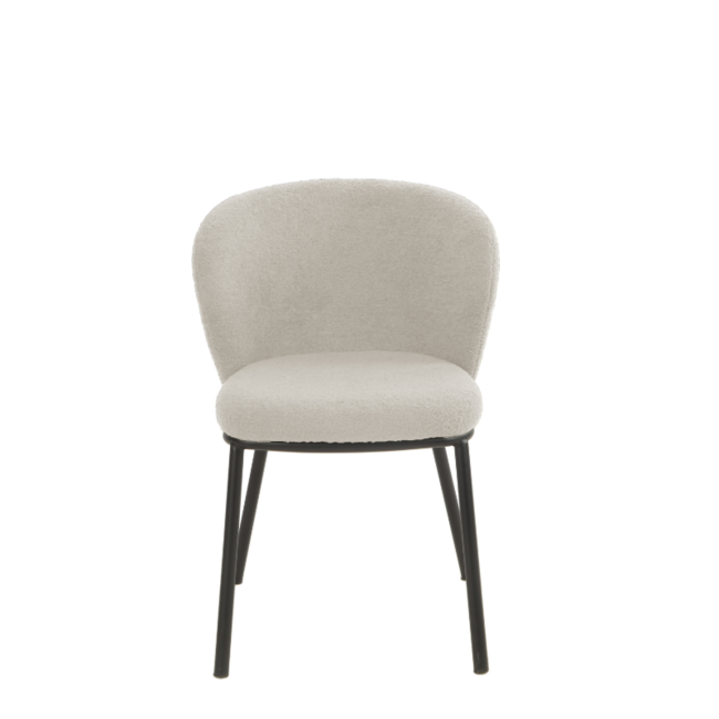 Starfurn Eettafelstoel Teddy - Wit