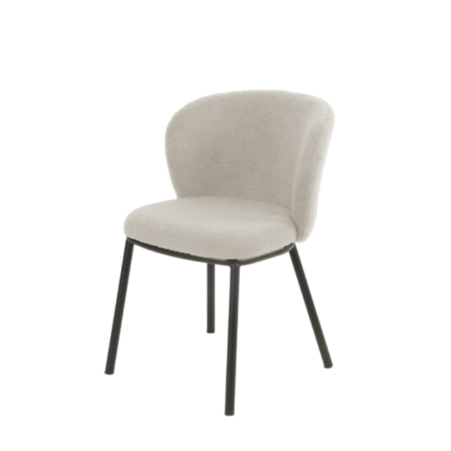 Starfurn Eettafelstoel Teddy - Wit