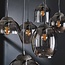 WoonStijl Hanglamp 4+3L mix chromed glas