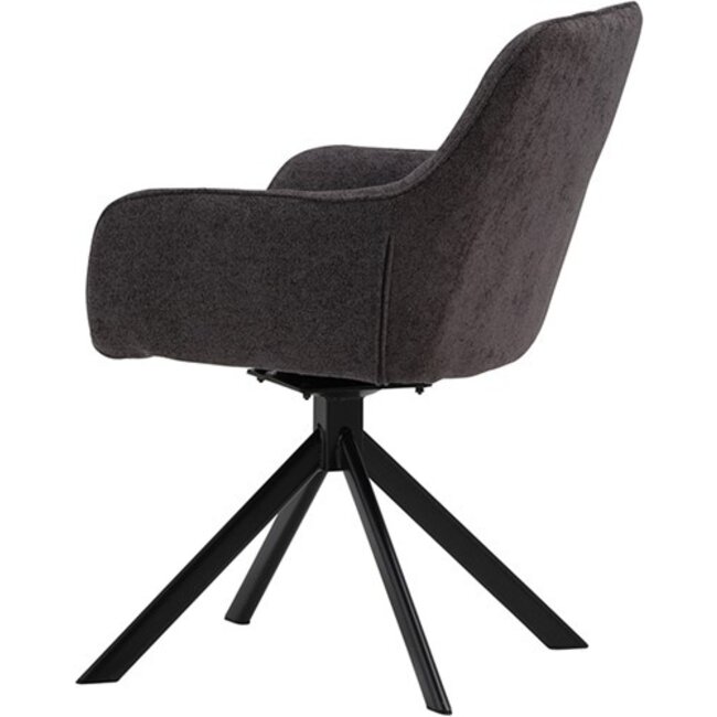 Nijwie Eetkamerstoel Puro antraciet