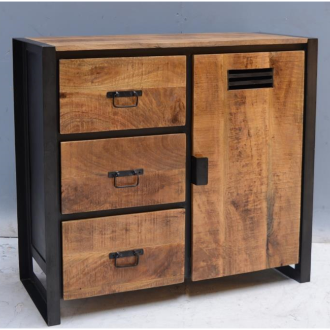 Benoa Dressoir Luna Mango 3 lades en 1 deur