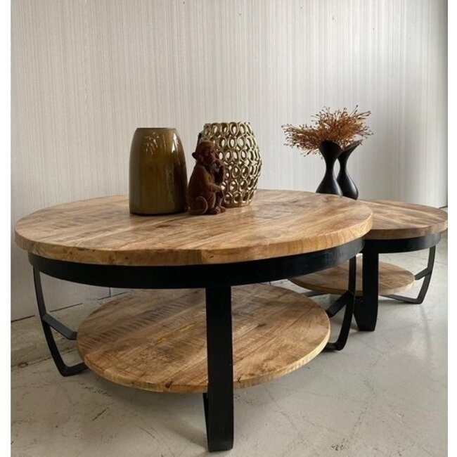 Benoa Salontafel Paras Zwart klein