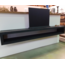 Benoa Hangend tv meubel zwart mango 220 cm