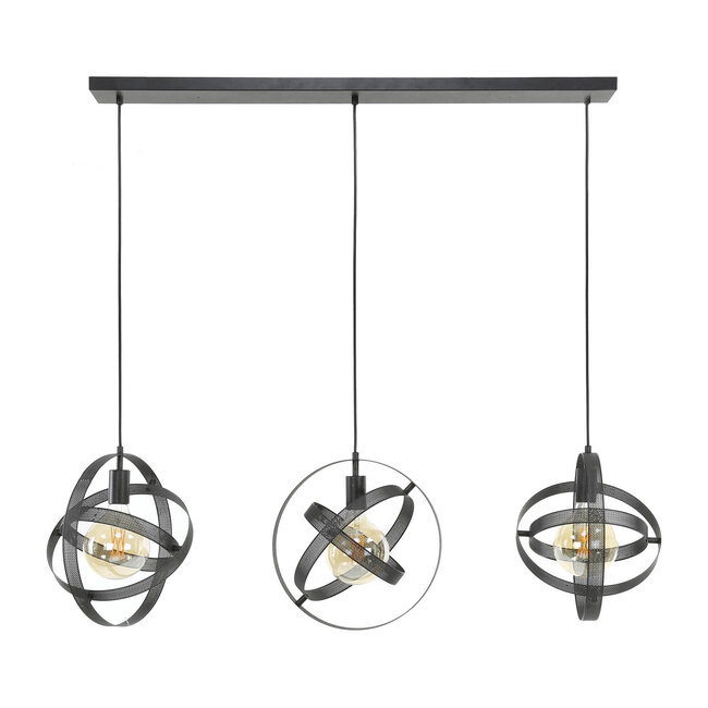 WoonStijl Hanglamp Cosmos Mesh met 3 lampen