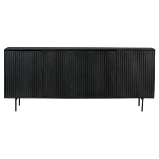 Starfurn Dressoir Madison Mango Black | 210 cm