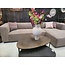 Tower Living Bank Glasgow - 2,5 zits + chaise longe Rechts - Enjoy 431 Beige Grey