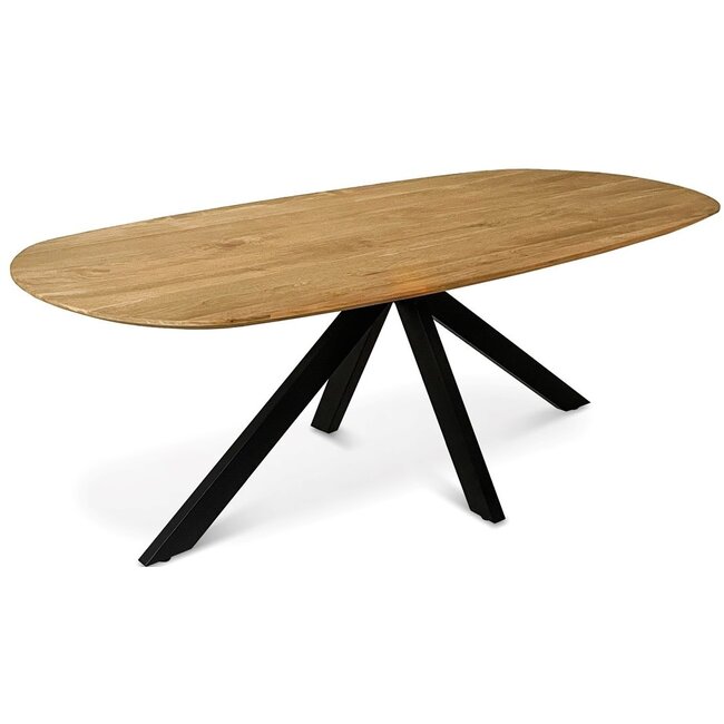 Benoa Eettafel Mango Deens Ovaal 140 cm