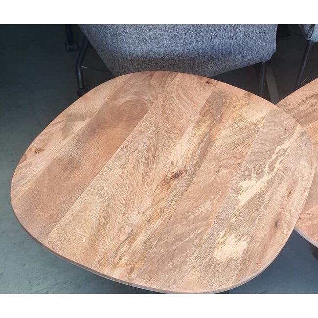Benoa Bijzettafel Mango Deens Ovaal