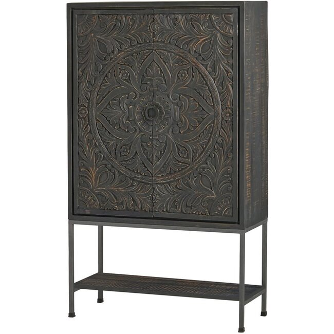 MySons Kast Carvin 2 deurs met onderplank