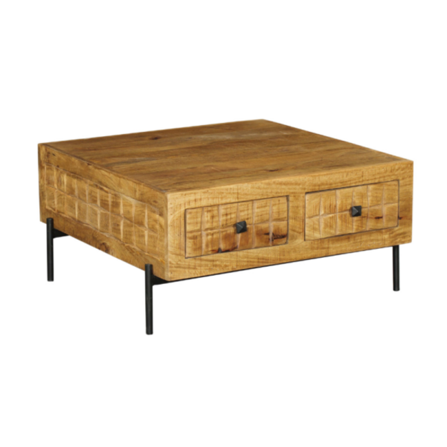 Starfurn Salontafel Brandy 80 cm met 4 lades