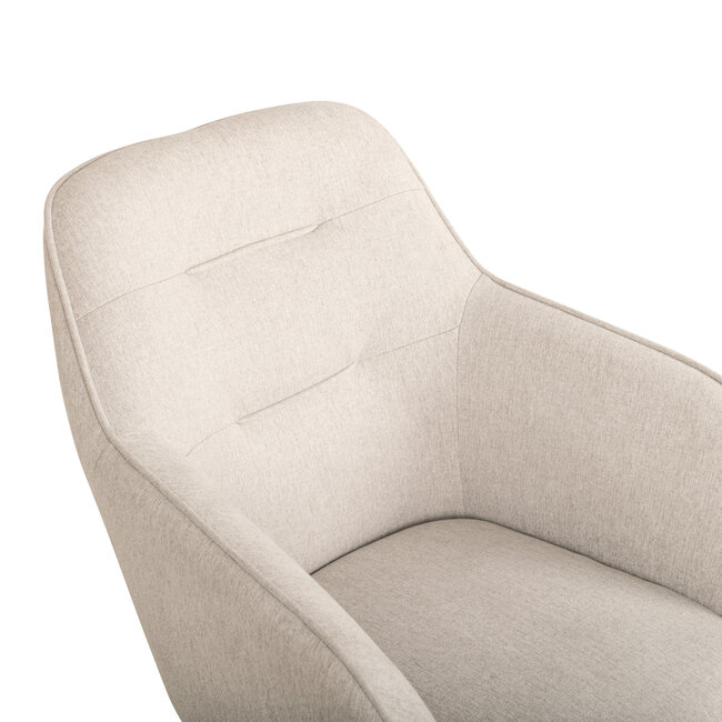 Benoa Eettafelstoel Felix Beige - showroommodel