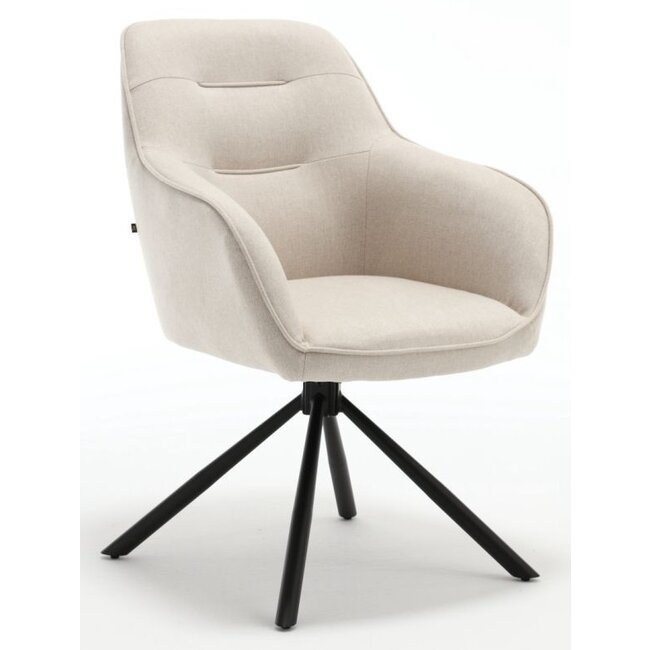 Benoa Eettafelstoel Felix Beige - showroommodel