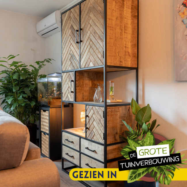 Starfurn Arlington vakkenkast visgraat 90 cm