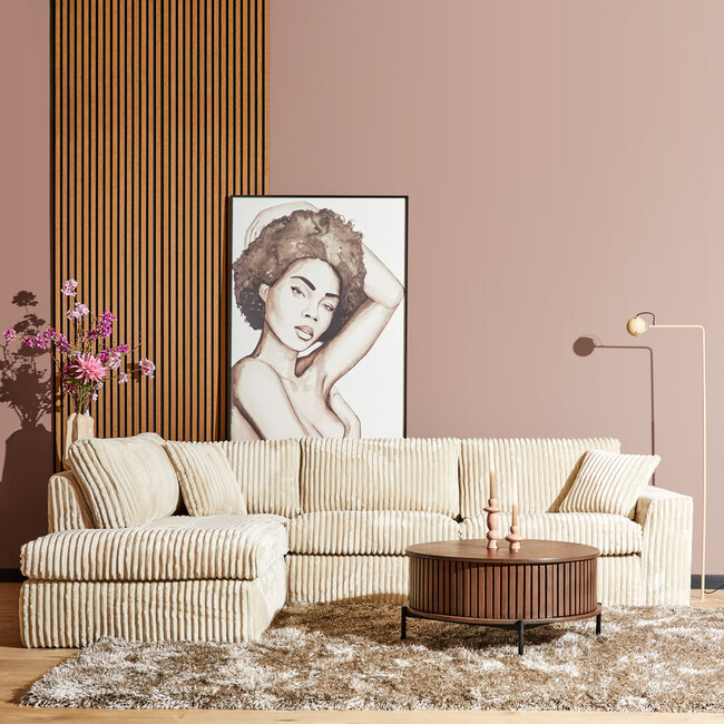 MySofa Hoekbank Teddy | Divan Links + 2,5 zits