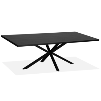 WoonMax Eettafel Broadway 160cm - Noir