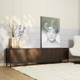 Starfurn Tv meubel Madison Walnoot | 210 cm