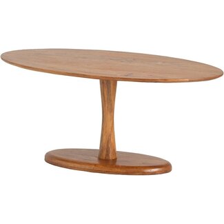 Nijwie Eettafel Flare ovaal ginger mango 200 cm