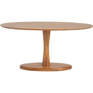 Nijwie Eettafel Flare ovaal ginger mango 160 cm