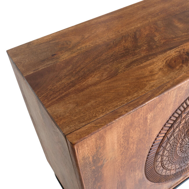 Nijwie Dressoir Maya mango - 200 cm