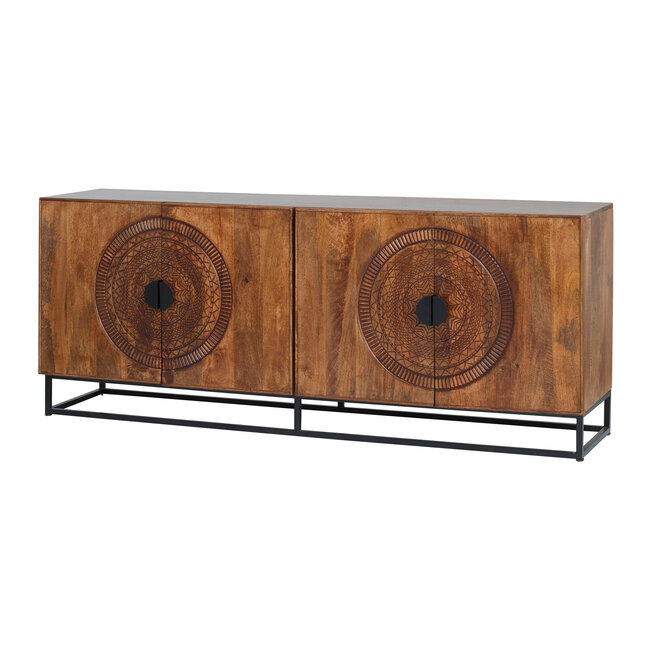 Nijwie Dressoir Maya mango - 200 cm