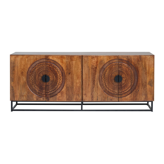 Nijwie Dressoir Maya mango - 200 cm