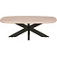 MySons Salontafel Akagi Mango Deens ovaal asblond 120 cm