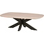 MySons Salontafel Akagi Mango Deens ovaal asblond 120 cm