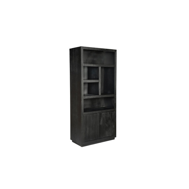 Starfurn Vakkenkast Brussel Black | 90 cm