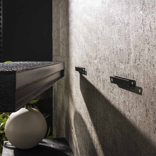 WoonStijl Wandplank 100cm metallic