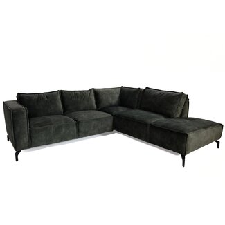 Wildeboer v/d Weide Bank Robin - 2 zits met arm rechts en eindstuk links - c marble 800