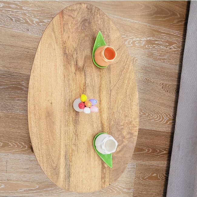 Nijwie Hamburg salontafel ovaal klein 60 cm