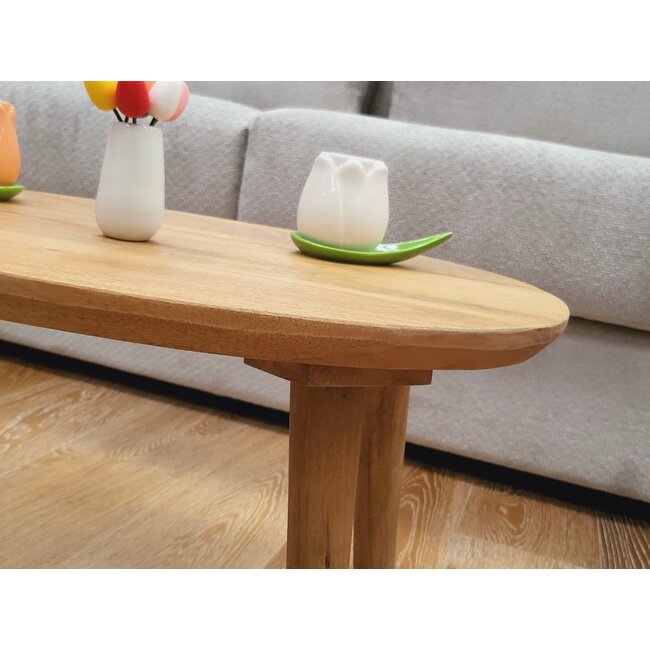 Nijwie Hamburg salontafel ovaal klein 60 cm