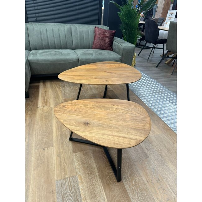 Nijwie Salontafel set van 2 Keulen organisch