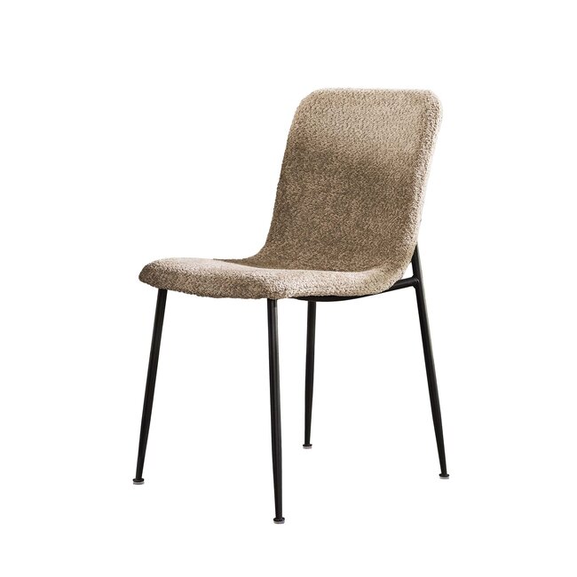 WoonStijl Stoel Tube support - boucle zand