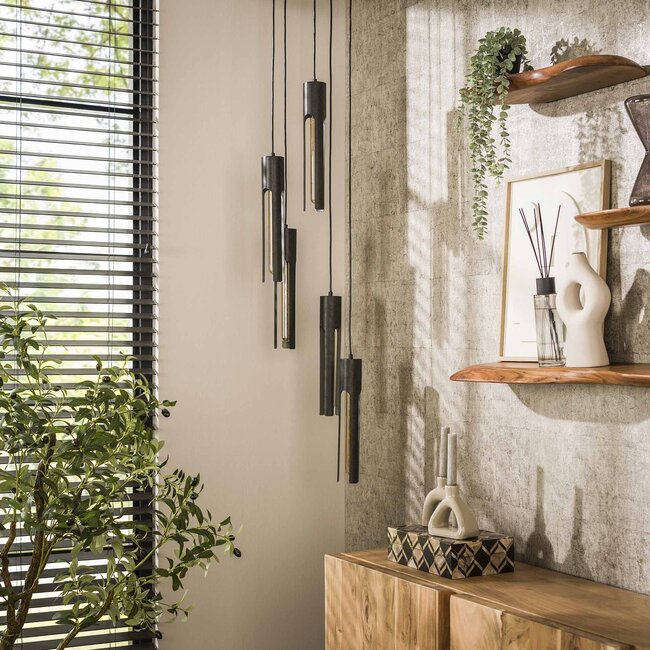 WoonStijl Hanglamp 5L getrapt tube