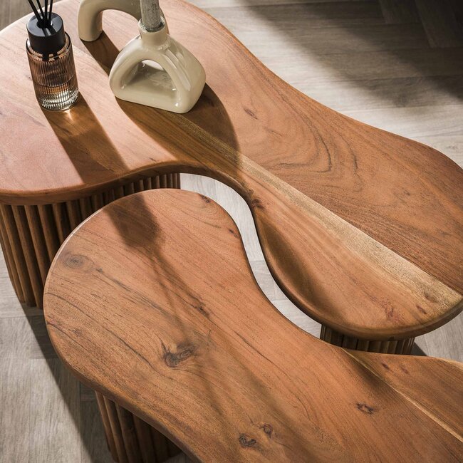 WoonStijl Salontafel set van 2 fuse