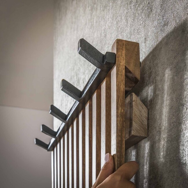 WoonStijl Kapstokrek 14 haken tweak