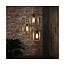 WoonStijl Hanglamp 3x Mango Frame Getrapt