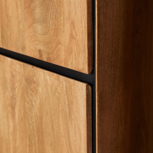 Starfurn Boekenkast RichWood | 60 cm | dichte deuren