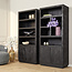 Starfurn Vakkenkast Brussel Black | 90 cm